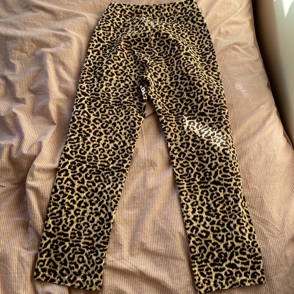 Cotton On leopard print ankle pants - Picture 2 of 6